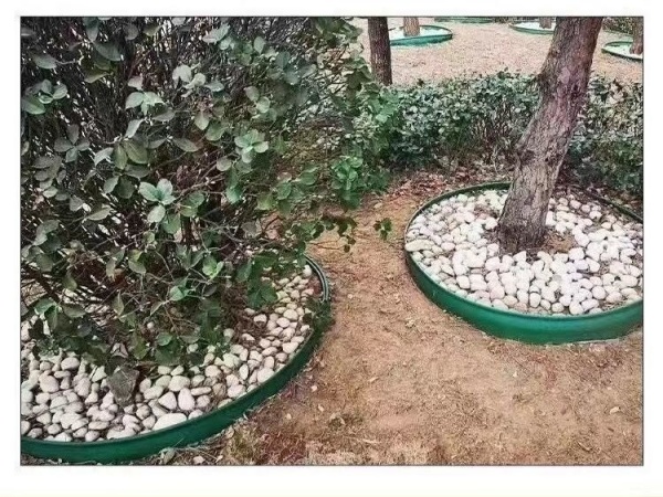 草石隔离带在园林中的核心功能