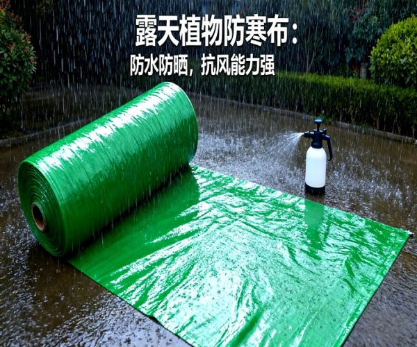 青岛园林绿化防寒布厂家 冬季苗木保温印花防寒布规格齐全