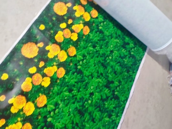 山东青岛绿化工程防护无纺布 透气保温保湿防冻苗木印花防寒布