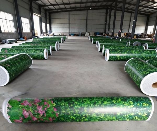 唐山绿化工程印花防寒布 透气保温保湿防冻四效合一 绿布生产厂家